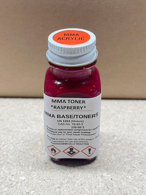 MMA ACRYLIC RASPBERRY TONER