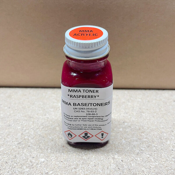 MMA ACRYLIC RASPBERRY TONER