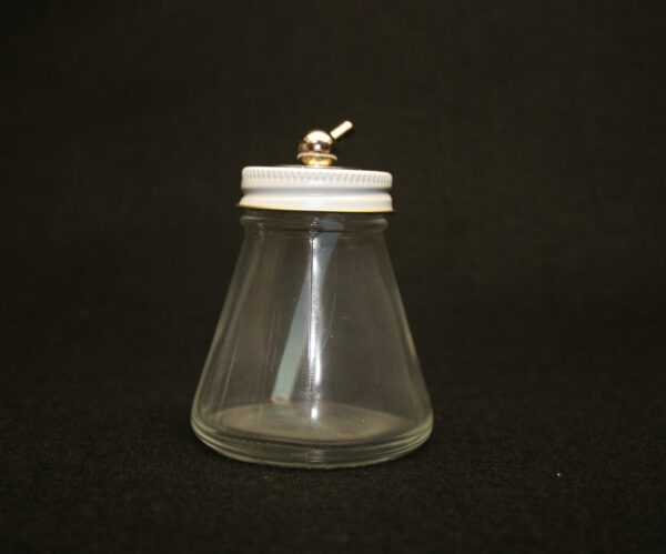 PAASCHE AIRBRUSH GLASS JAR W/SIPHON 3 oz.