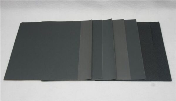 CARBORUNDUM 2000 GRIT WET/DRY SANDPAPER 9'' X 11''