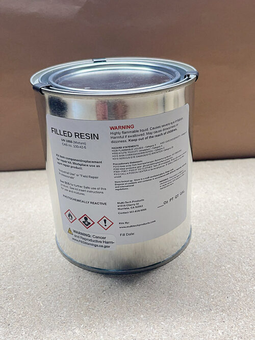 FILLED RESIN