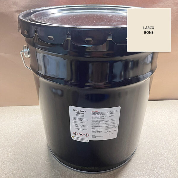 GELCOAT LASCO BONE 5 GALLON
