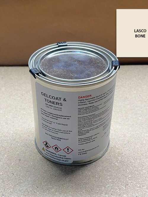 GELCOAT LASCO BONE PINT