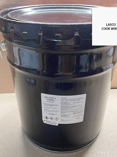GELCOAT LASCO COOK WHITE 5 GALLON