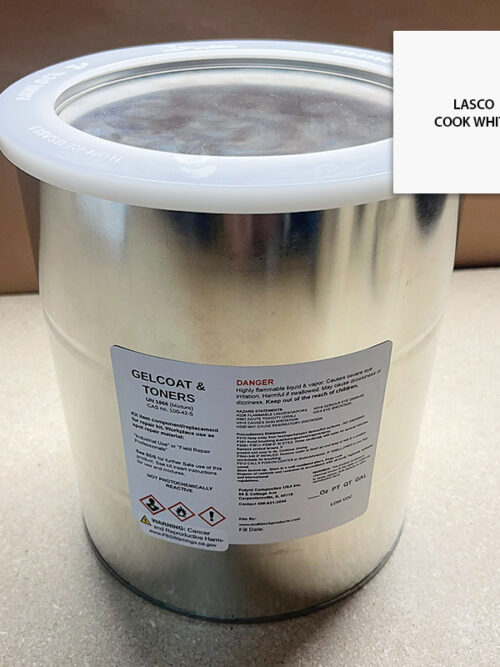 GELCOAT LASCO COOK WHITE GALLON