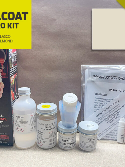 GELCOAT PRO KIT WITH PREVAL LASCO ALMOND