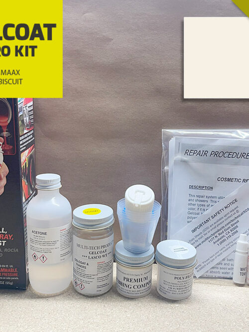 GELCOAT PRO KIT WITH PREVAL MAAX BISCUIT