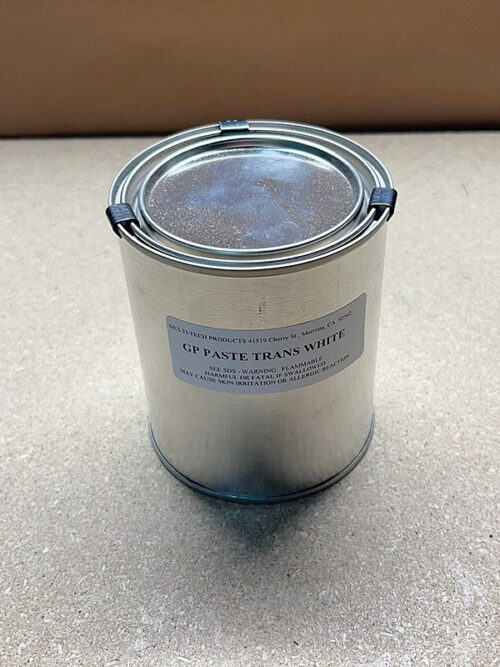 GP PASTE TRANS WHITE