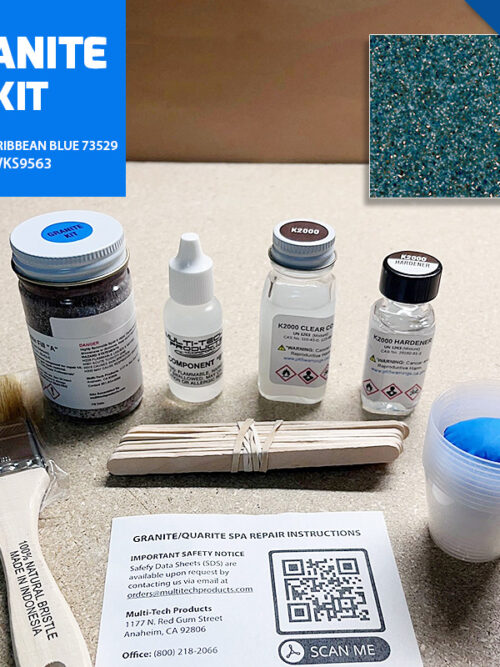 GRANITE REPAIR KIT WATKINS CARIBBEAN BLUE 73529