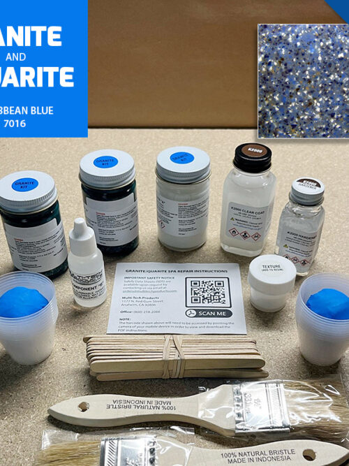 GRANITE SINGLE REPAIR KIT CARIBBEAN BLUE