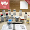 MMA ACRYLIC SINGLE REPAIR KIT SPA WHITE