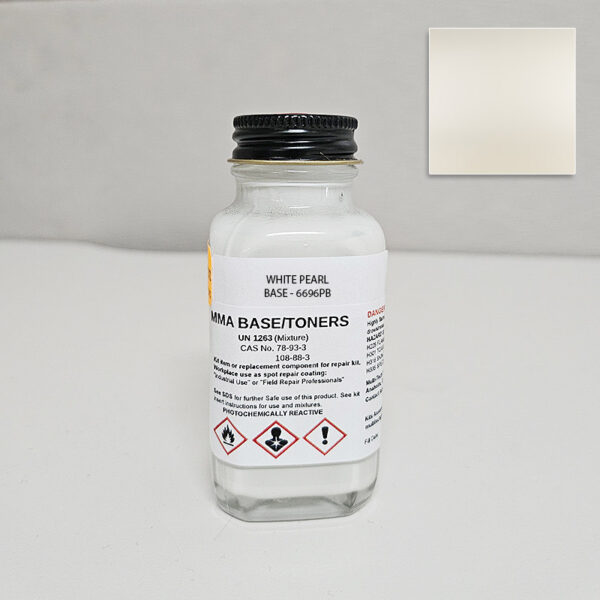 MMA ACRYLIC WHITE PEARL BASE