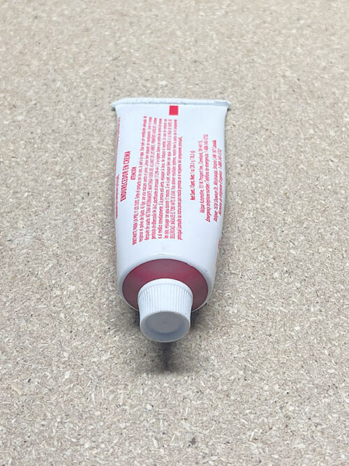 POLY FILLER CREAM HARDENER RED