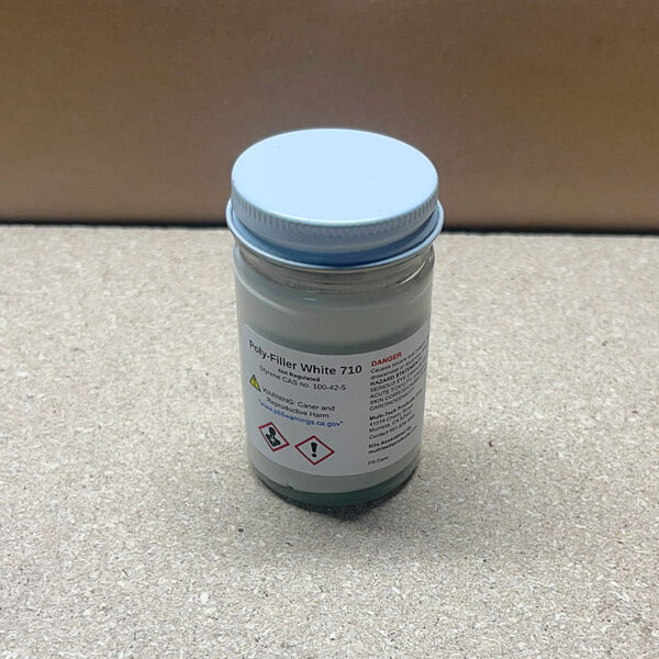 POLY FILLER WHITE (Sands 7-10 min)