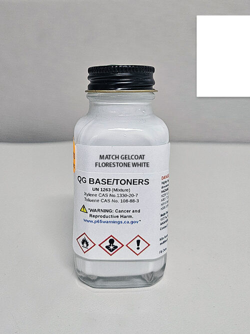 QUICK GLAZE GELCOAT FLORESTONE WHITE