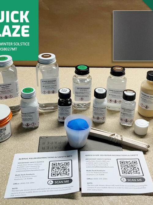 QUICK GLAZE ACRYLIC WATKINS REPAIR KIT WINTER SOLSTICE