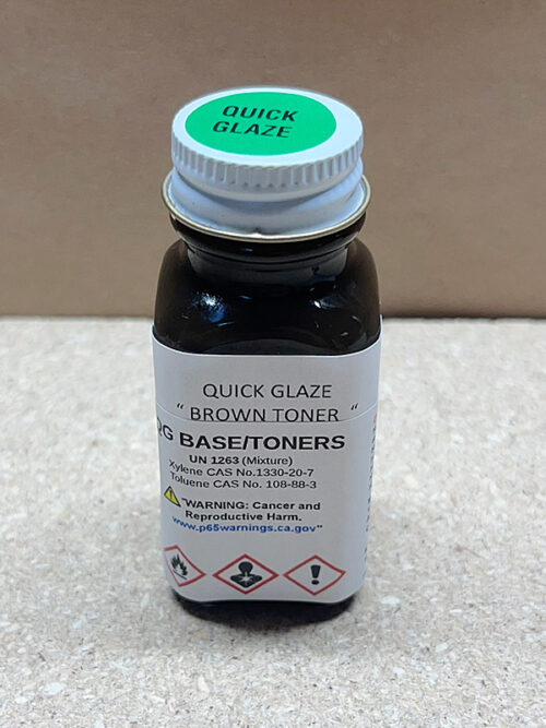 QUICK GLAZE BROWN TONER